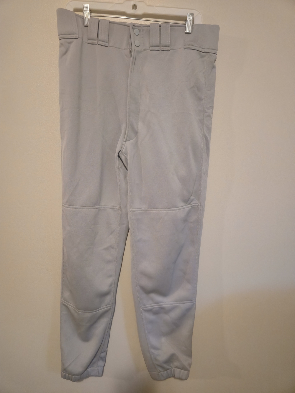 Mizuno Youth Boy's Light Gray Baseball Pants